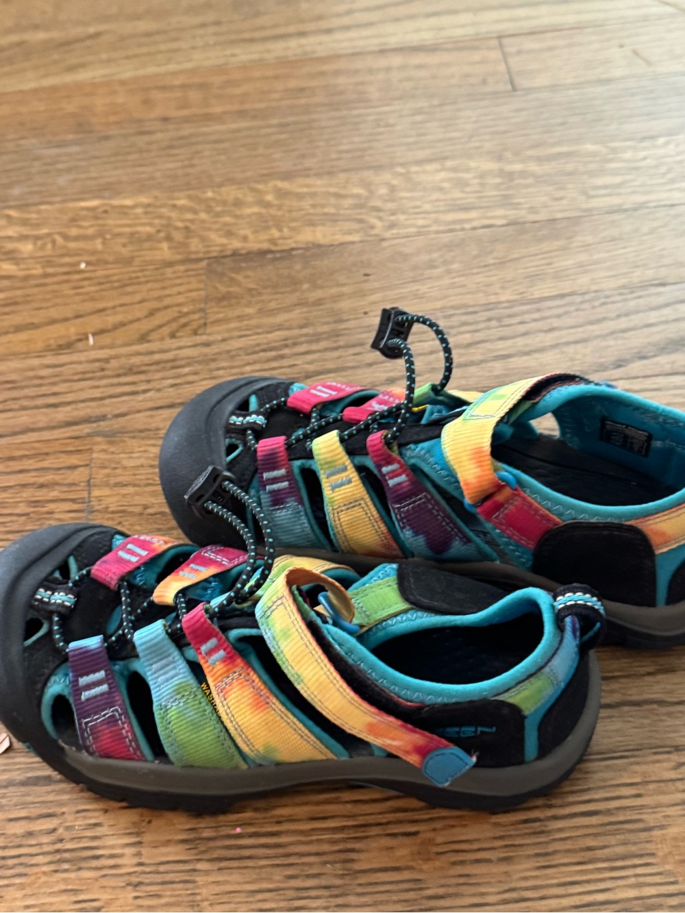Keen Kids Rainbow Tie-Dye Sport Sandals - water shoe